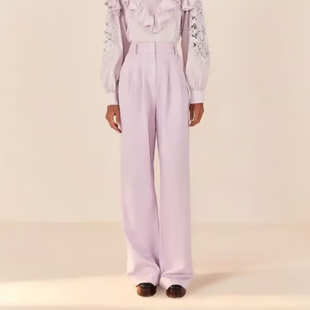 FARM RIO Lilac Low Waisted Pants | NWT & Never Worn!